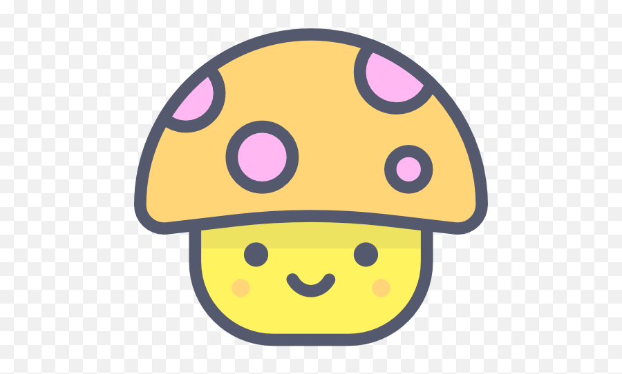 Mushroom - Simple Mushroom Coloring Pages Emoji,Mushroom Emoticon