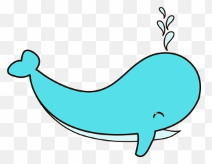 Whale Sea Water - Clip Art Emoji