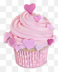 Cupcakestickers Cake Pink Hearts - Beautiful Pinterest Cupcakes Emoji,Pink Emoji Cake