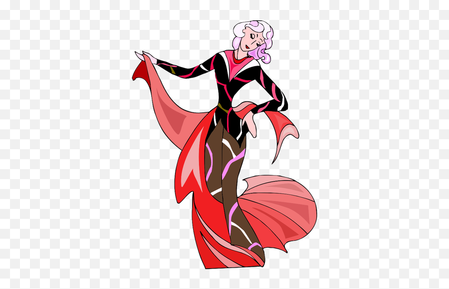 Richs Lady Portrait - Dance Emoji,Red Dancing Lady Emoji