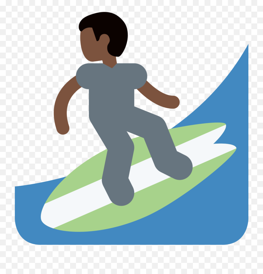 Twemoji2 1f3c4 - Surf Emoji Vector,Emoji Jump
