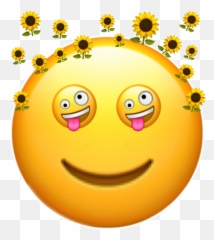 Emoji Makeyourownemoji Sunflower - Transparent Emoji Crown Png,Bj Emoji