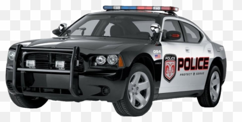 Cop Car - 2006 Dodge Charger Police Emoji