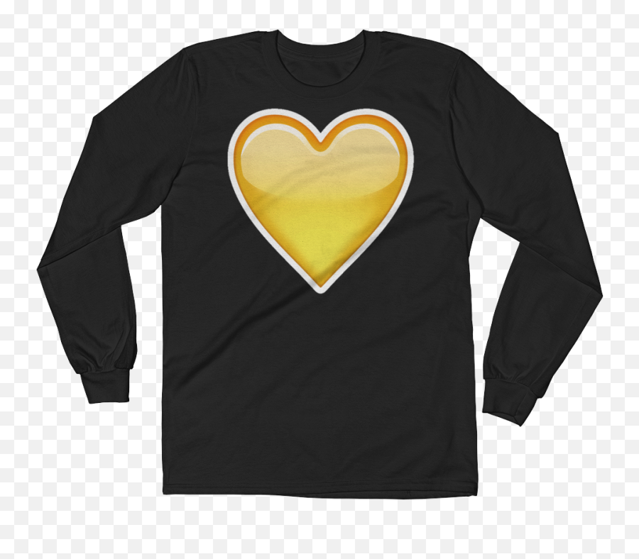 Hd Mens Emoji Long Sleeve T Shirt,Yellow Emoji Shirt