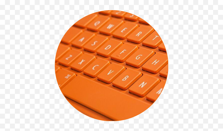 Largest Collection Of Free - Toedit Clavier Stickers On Picsart Orange And Teal Aesthetic Computer Emoji,Clavier Emoji