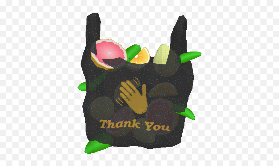 Emoji Thank You Sticker By Jjjjjohn For Ios Android Giphy - Plastic Bag Gif Cartoon,Meaning Of Emoji On Android