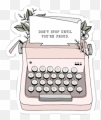 Typewriter Sticker Challenge - Emoji