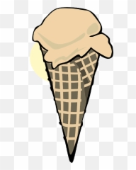 Ice Cream Cone Cartoon Free download ClipArtMag - Transparent Clipart Emoji