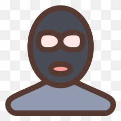 Thief Vector Face Picture - Thief Terorest Emoji,Theif Emoji