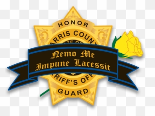 Download Hd Peace Officers Also Wear The Mourning Badge - Harris County Sheriff Emoji