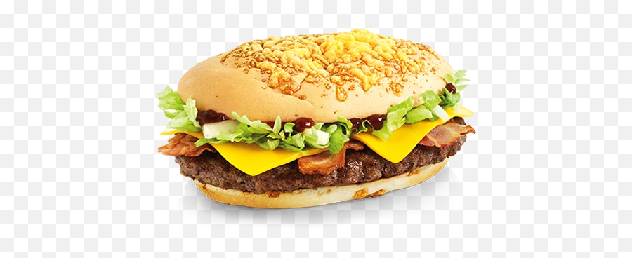 Fast Food Sticker Pack 2 Stickers For Telegram - Hamburger Bun Emoji,Google Cheeseburger Emoji