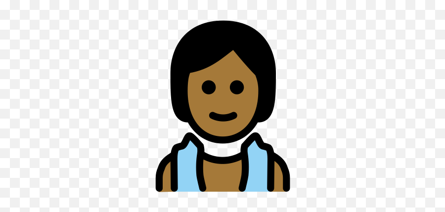 Medium - Emoji,Black Person Emoji