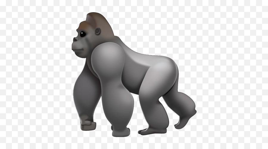 Forget Monet Here Is Landscape 3 - Gorilla Emoji,Boobie Emoji