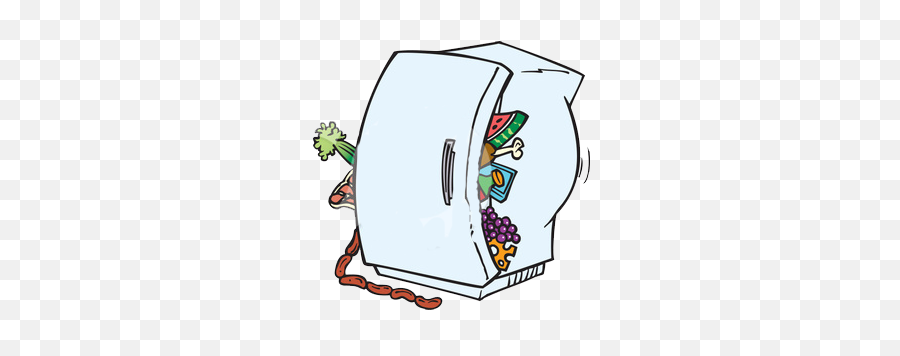 Fridge Clipart Dirty Refrigerator Clipground Png - Refrigerator Clip Art Emoji,Dirty Emoji Text
