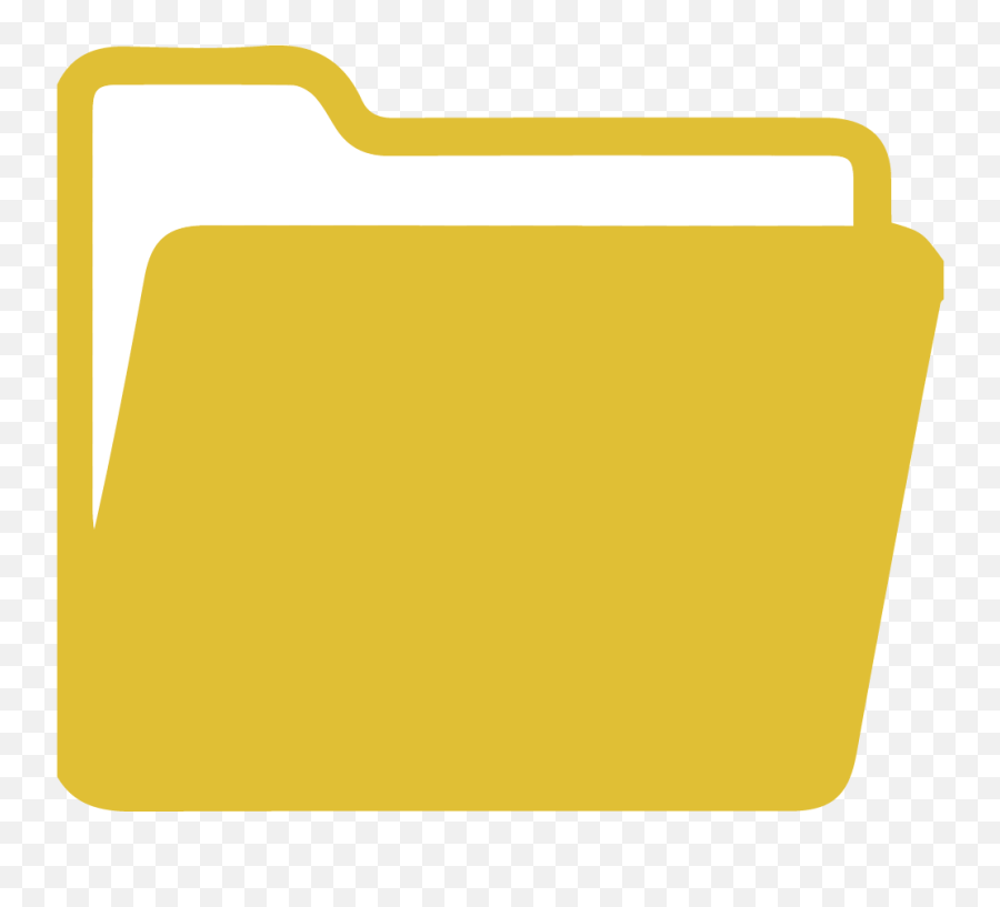 Folder Icon - Folder Icon Vector Png Emoji,Folder Emoji