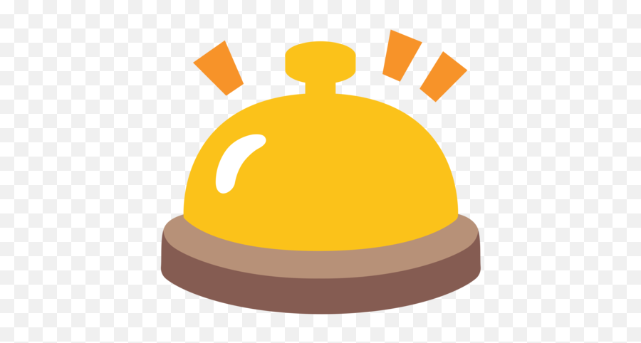 Bellhop Bell Emoji - Illustration,Bell Emoji Png