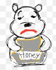 Winnie The Pooh Emoji - Cartoon,Goose Emoji
