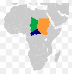 Car - Africa Blank Map Hd Emoji