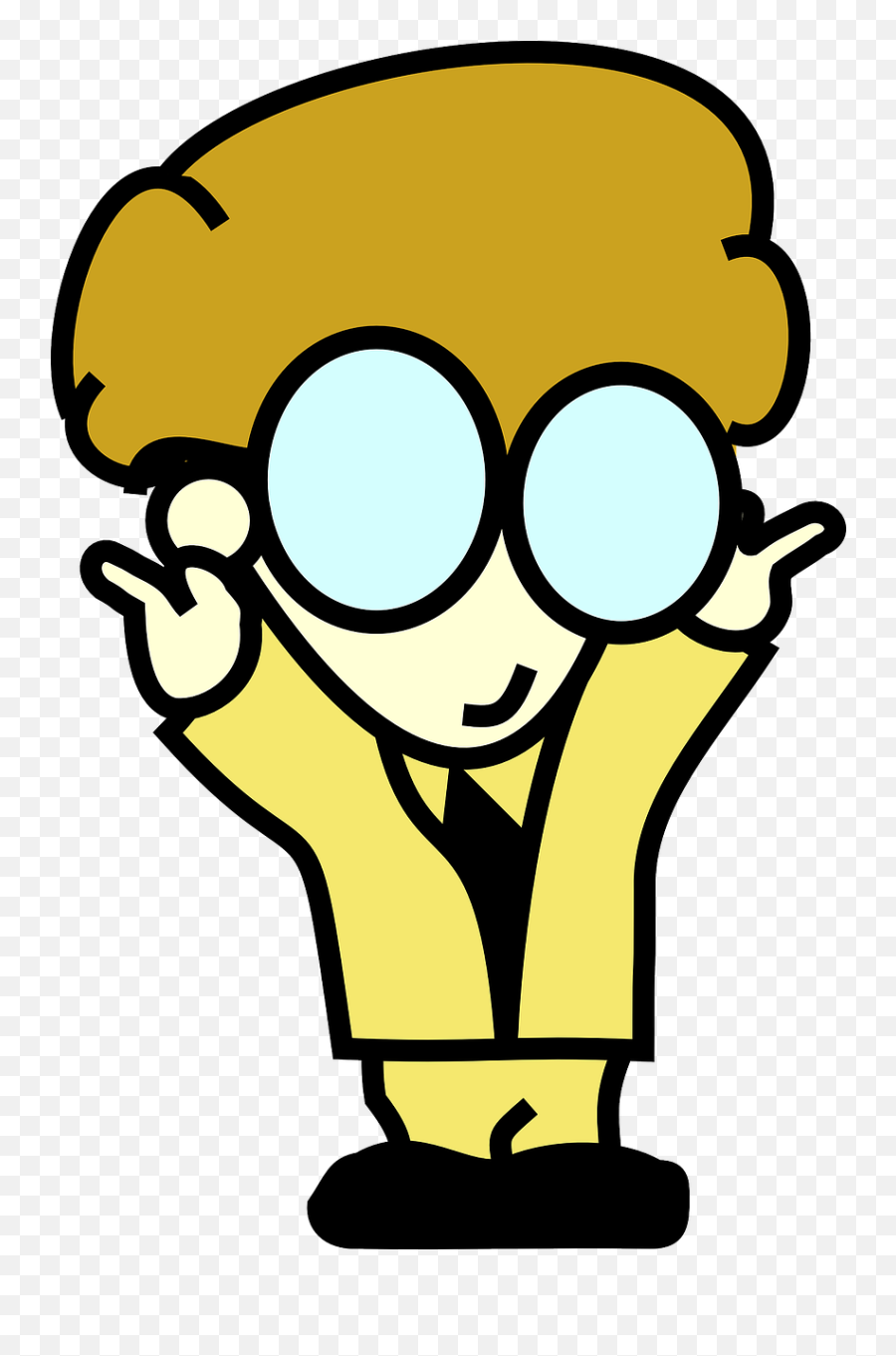 Nerd Glasses Nerdy Boy Young - Nerd Clip Art Emoji,Side Eye Emoticon