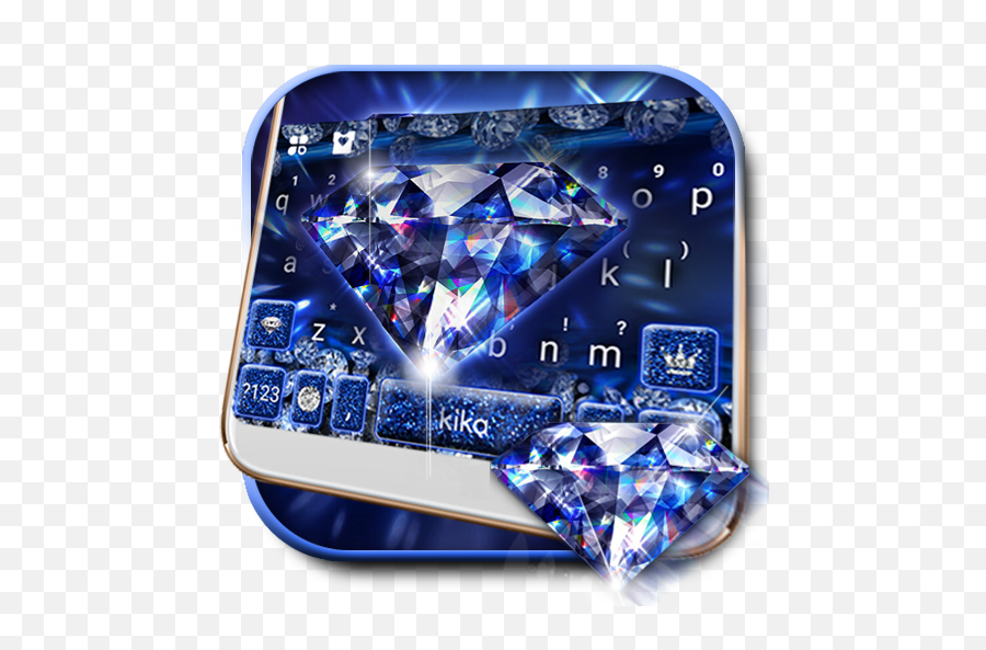 Glow Crystal Diamond Keyboard Theme - Google Play Home Screen Wallpaper Diamonds Emoji,Diamond Emoji
