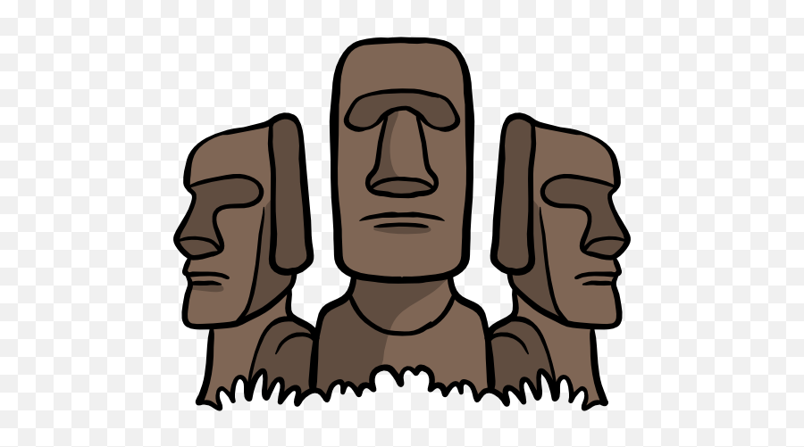 Moai Drawing Easy Picture - Moai Easy Drawing Emoji,Moai Emoji