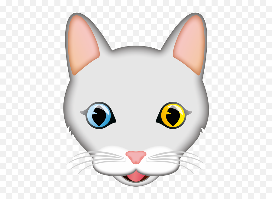 Emoji U2013 The Official Brand Singapura Cat Face - Grey Cat Emoji,Scottish Emoji