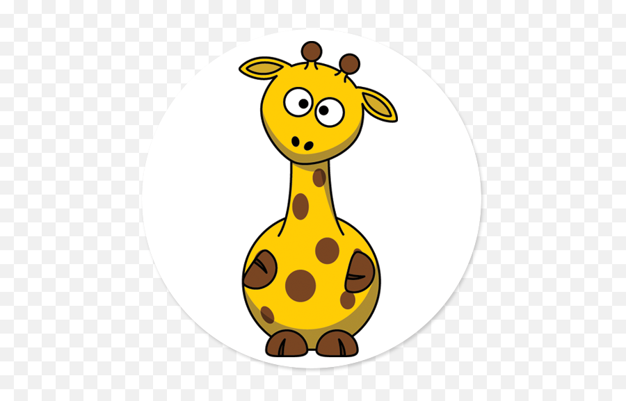 Animal Stickers For Android - Cartoon Animated Moving Giraffe Emoji,Giraffe Emoji Android