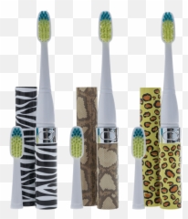 3 - Pack Voom Sonic Travel Toothbrushes Emoji