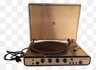 Continental Edison Vintage Record - Portable Network Graphics Emoji,Record Player Emoji