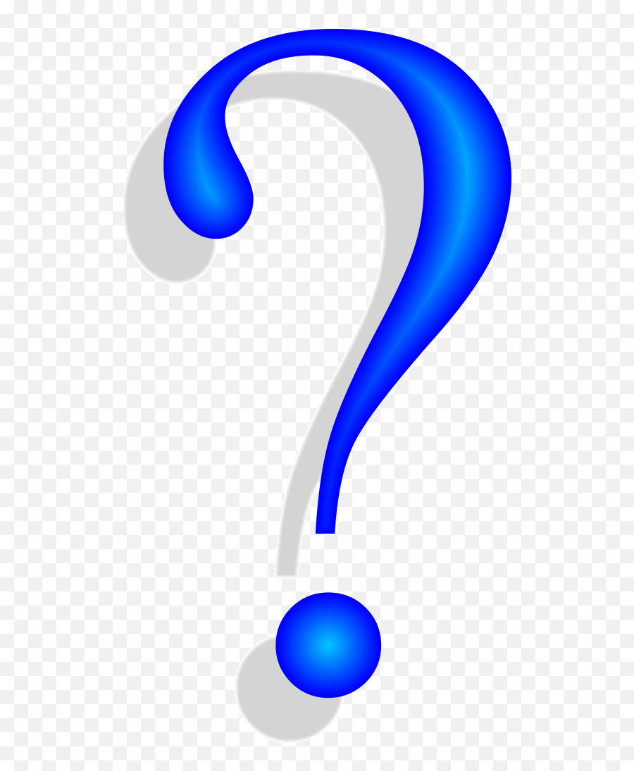 Free Blue Question Mark Transparent Download Free Clip Art - Blue Question Mark Gif Emoji,Blue Check Mark Emoji