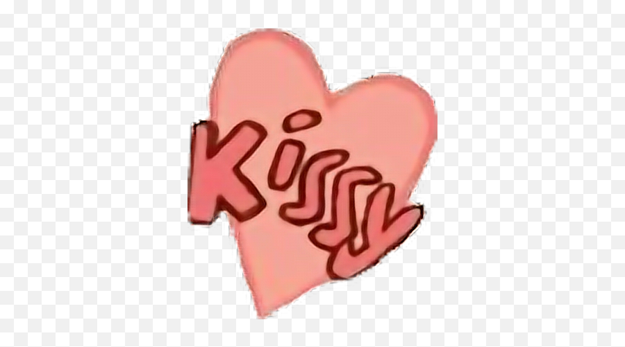 Kissy Harrystyles Heart Pink Fanart Aesthetics Tumblr O - Heart Emoji,Kissy Heart Emoji