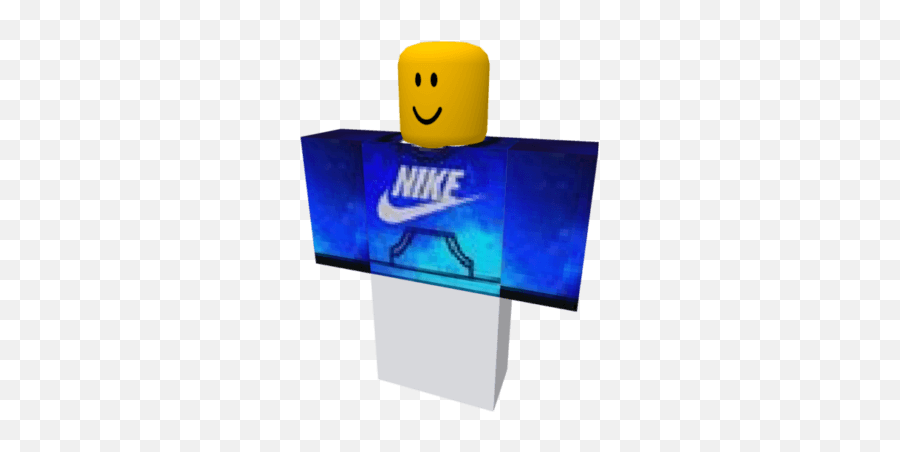 Blue Nike Shirt - Brick Hill Smiley Emoji,Surfing Emoticon