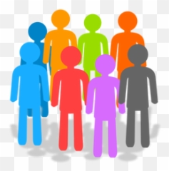 Vector Image Of Population Icon - Population Clip Art Emoji,Hugging Emoticon