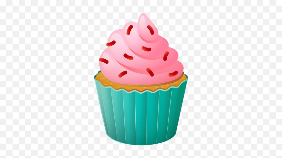 Cupcake Emoji Icon - Free Download Png And Vector Cupcake,Donut Emoji Png