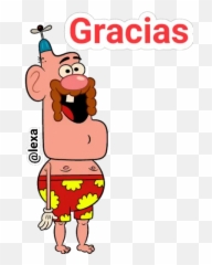 Uncle Grandpa Stickers For WhatsApp - Coffee Mug Good Mornin Emoji
