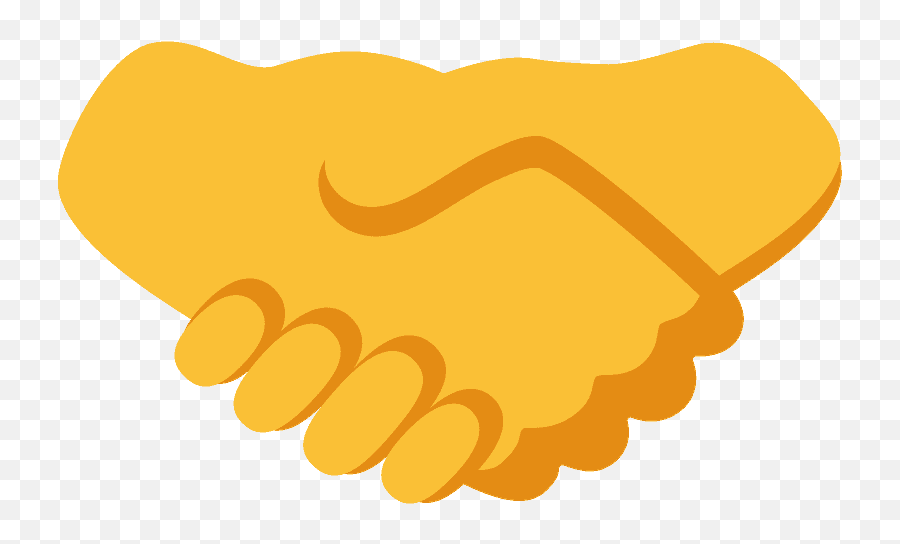 Handshake Emoji Clipart - Shake Hands Emoji Png,Hand Shake Emoji