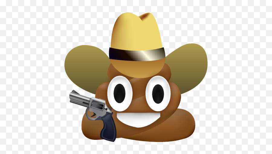 Feces Pile Of Poo Emoji Counter - Poop Emoji Cowboy Hat,Cowboy Hat Emoji
