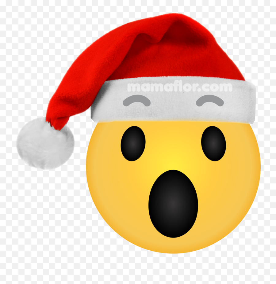 Decora Árbol De Navidad Con Emojis - Smiley Sticker Of Christmas,Emoji Sorprendido