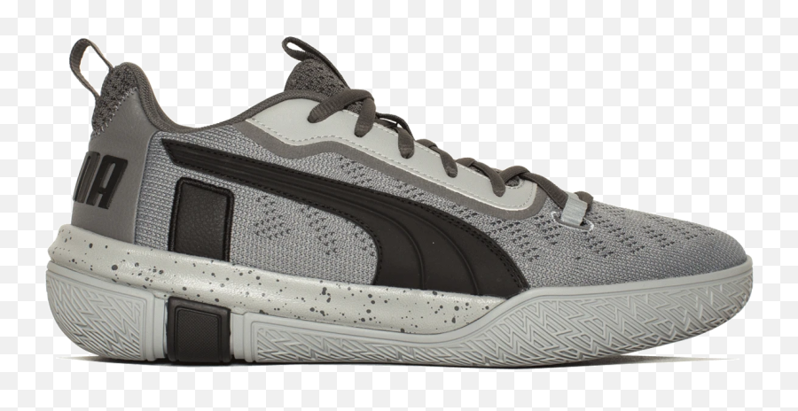 Puma Sneakers Legacy Low Grey 193601 - 000019 One Block Down Round Toe Emoji,Emoji Shoes Vans