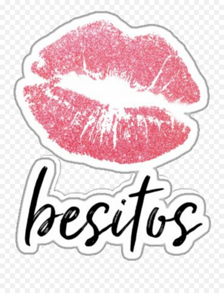 Boca Beso Besos Kiss Sticker By Zully Ceballos - Latina Sticker Png Transparent Emoji,Emoji Beso