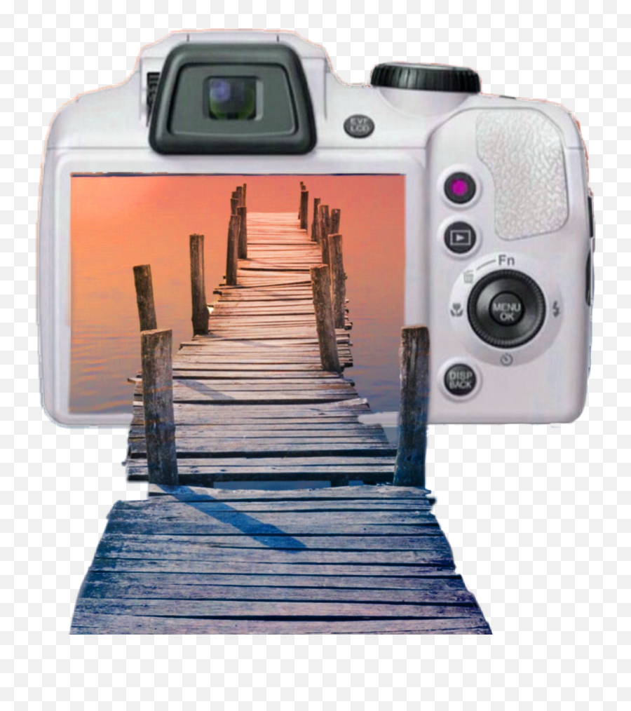 Camera Sticker Challenge On Picsart - Mirrorless Camera Emoji,Emoji Camera Maker