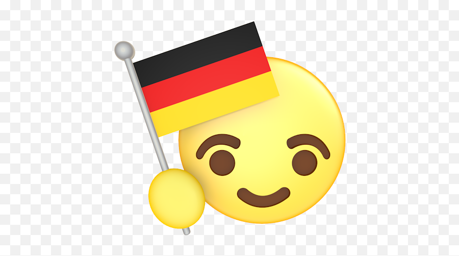 Germany - Brazil Flag Emoji,German Flag Emoji