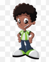 Cartoon Boy - Confident Boy Clipart Emoji,Kneeling Emoji