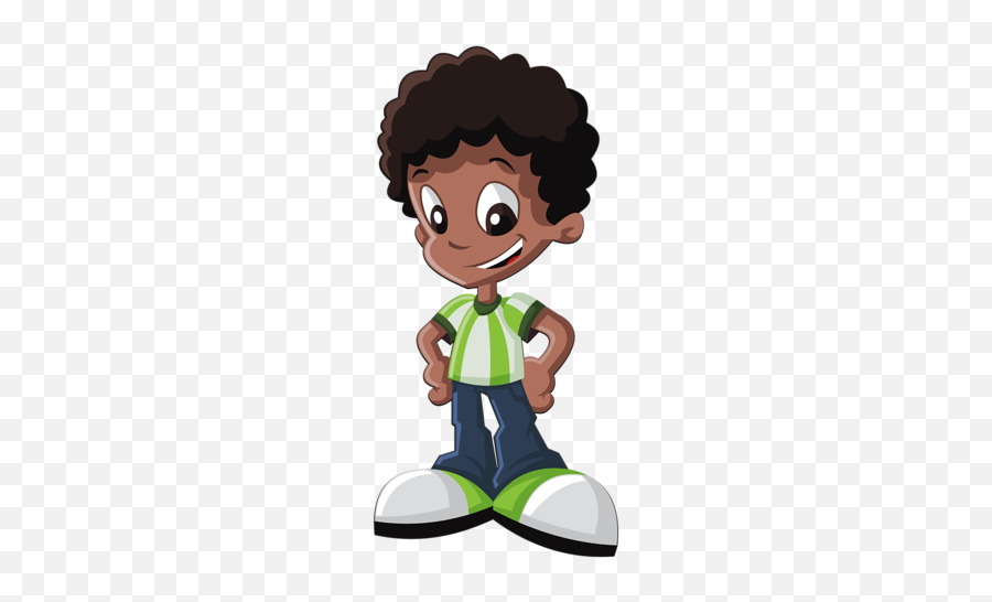 Cartoon Boy - Confident Boy Clipart Emoji,Kneeling Emoji