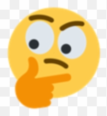 Concerning Thoughts - Big Eye Thinking Emoji,Bone Emoji