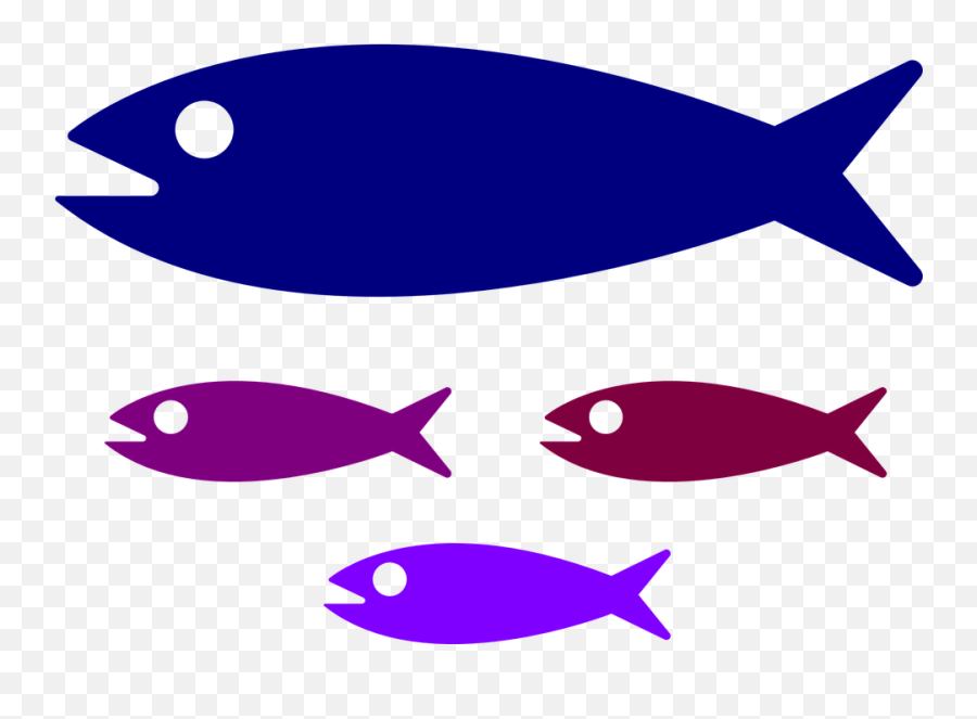 Shoal Fish Family - Small Fish Clip Arts Emoji,Fairy Tail Emoji