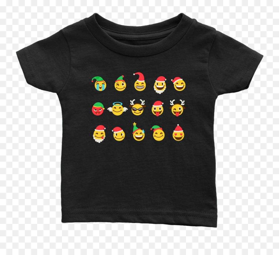 Christmas Cute Emoji Tshirts Funny - Smiley,Emoji T-shirts