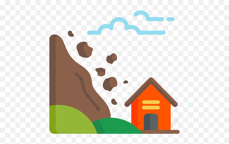 Ndma National Disaster Management - Landslide Icon Png Emoji,Earthquake Emoji