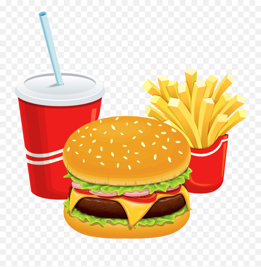 Man Cliparthot Of Restaurant - Cheeseburger And Fries Clipart Emoji,Emoji Burger