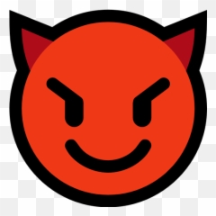 Emoji Image Resource Download - Microsoft Devil Emoji,Pouting Emoji